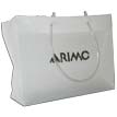 shopper pvc stampa argento