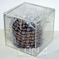 scatola plexiglass panettone